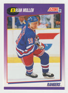 Brian Mullen - New York Rangers (NHL Hockey Card) 1991-92 Score American # 59 Mint