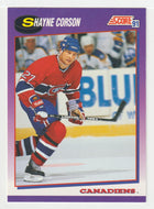 Shayne Corson - Montreal Canadiens (NHL Hockey Card) 1991-92 Score American # 65 Mint