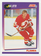 Joel Otto - Calgary Flames (NHL Hockey Card) 1991-92 Score American # 96 Mint