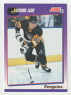 Jaromir Jagr - Pittsburgh Penguins (NHL Hockey Card) 1991-92 Score American # 98 Mint