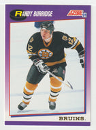Randy Burridge - Boston Bruins (NHL Hockey Card) 1991-92 Score American # 102 Mint