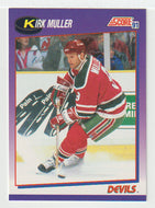 Kirk Muller - New Jersey Devils (NHL Hockey Card) 1991-92 Score American # 110 Mint
