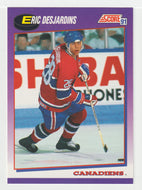 Eric Desjardins - Montreal Canadiens (NHL Hockey Card) 1991-92 Score American # 119 Mint