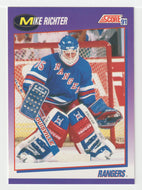 Mike Richter - New York Rangers (NHL Hockey Card) 1991-92 Score American # 120 Mint