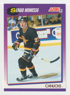 Sergio Momesso - Vancouver Canucks (NHL Hockey Card) 1991-92 Score American # 121 Mint