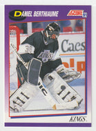 Daniel Berthiaume - Los Angeles Kings (NHL Hockey Card) 1991-92 Score American # 132 Mint