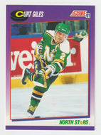 Curt Giles - Minnesota North Stars (NHL Hockey Card) 1991-92 Score American # 137 Mint