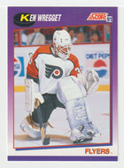 Ken Wregget - Philadelphia Flyers (NHL Hockey Card) 1991-92 Score American # 141 Mint