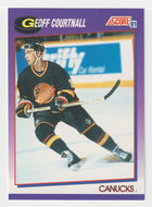 Geoff Courtnall - Vancouver Canucks (NHL Hockey Card) 1991-92 Score American # 150 Mint