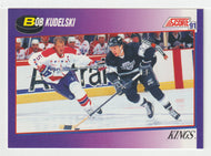 Bob Kudelski - Los Angeles Kings (NHL Hockey Card) 1991-92 Score American # 154 Mint