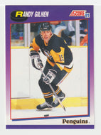 Randy Gilhen - Pittsburgh Penguins (NHL Hockey Card) 1991-92 Score American # 157 Mint