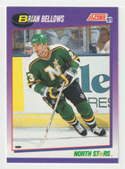 Brian Bellows - Minnesota North Stars (NHL Hockey Card) 1991-92 Score American # 160 Mint