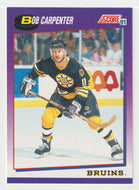 Bob Carpenter - Boston Bruins (NHL Hockey Card) 1991-92 Score American # 162 Mint