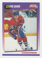 Denis Savard - Montreal Canadiens (NHL Hockey Card) 1991-92 Score American # 165 Mint