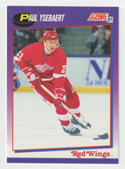 Paul Ysebaert - Detroit Red Wings (NHL Hockey Card) 1991-92 Score American # 166 Mint