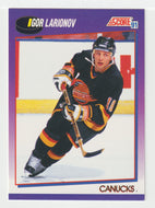 Igor Larionov - Vancouver Canucks (NHL Hockey Card) 1991-92 Score American # 168 Mint