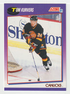 Tom Kurvers - Vancouver Canucks (NHL Hockey Card) 1991-92 Score American # 174 Mint