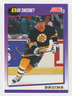 Bob Sweeney - Boston Bruins (NHL Hockey Card) 1991-92 Score American # 176 Mint