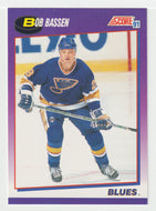 Bob Bassen - St. Louis Blues (NHL Hockey Card) 1991-92 Score American # 179 Mint