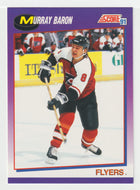 Murray Baron - Philadelphia Flyers (NHL Hockey Card) 1991-92 Score American # 183 Mint