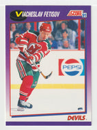 Slava Fetisov - New Jersey Devils (NHL Hockey Card) 1991-92 Score American # 184 Mint