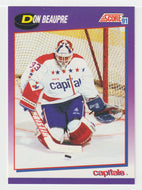 Don Beaupre - Washington Capitals (NHL Hockey Card) 1991-92 Score American # 185 Mint