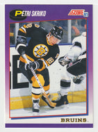 Petri Skriko - Boston Bruins (NHL Hockey Card) 1991-92 Score American # 188 Mint