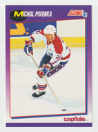 Michal Pivonka - Washington Capitals (NHL Hockey Card) 1991-92 Score American # 193 Mint