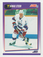 Thomas Steen - Winnipeg Jets (NHL Hockey Card) 1991-92 Score American # 198 Mint