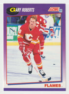 Gary Roberts - Calgary Flames (NHL Hockey Card) 1991-92 Score American # 199 Mint