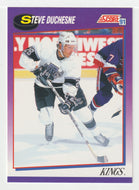 Steve Duchesne - Los Angeles Kings (NHL Hockey Card) 1991-92 Score American # 205 Mint