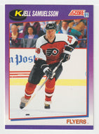 Kjell Samuelsson - Philadelphia Flyers (NHL Hockey Card) 1991-92 Score American # 207 Mint