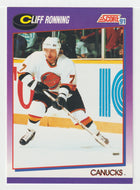 Cliff Ronning - Vancouver Canucks (NHL Hockey Card) 1991-92 Score American # 212 Mint