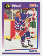 Ray Sheppard - New York Rangers (NHL Hockey Card) 1991-92 Score American # 213 Mint