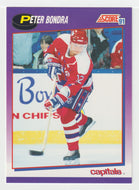 Peter Bondra - Washington Capitals (NHL Hockey Card) 1991-92 Score American # 216 Mint