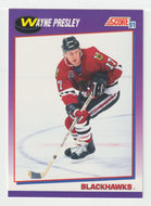 Wayne Presley - Chicago Blackhawks (NHL Hockey Card) 1991-92 Score American # 221 Mint