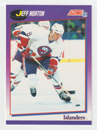 Jeff Norton - New York Islanders (NHL Hockey Card) 1991-92 Score American # 222 Mint