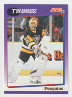 Tom Barrasso - Pittsburgh Penguins (NHL Hockey Card) 1991-92 Score American # 225 Mint