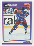 James Patrick - New York Rangers (NHL Hockey Card) 1991-92 Score American # 230 Mint