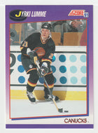 Jyrki Lumme - Vancouver Canucks (NHL Hockey Card) 1991-92 Score American # 242 Mint
