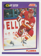 Gary Suter - Calgary Flames (NHL Hockey Card) 1991-92 Score American # 244 Mint