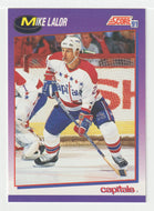 Mike Lalor - Washington Capitals (NHL Hockey Card) 1991-92 Score American # 249 Mint