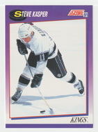 Steve Kasper - Los Angeles Kings (NHL Hockey Card) 1991-92 Score American # 256 Mint