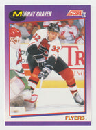 Murray Craven - Philadelphia Flyers (NHL Hockey Card) 1991-92 Score American # 262 Mint