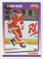 Robert Reichel - Calgary Flames (NHL Hockey Card) 1991-92 Score American # 263 Mint