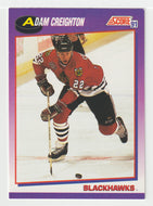 Adam Creighton - Chicago Blackhawks (NHL Hockey Card) 1991-92 Score American # 265 Mint