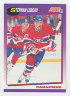 Stephan Lebeau - Montreal Canadiens (NHL Hockey Card) 1991-92 Score American # 274 Mint