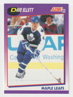 Dave Ellett - Toronto Maple Leafs (NHL Hockey Card) 1991-92 Score American # 275 Mint