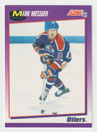 Mark Messier - Edmonton Oilers (NHL Hockey Card) 1991-92 Score American # 285 Mint
