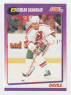 Brendan Shanahan - New Jersey Devils (NHL Hockey Card) 1991-92 Score American # 286 Mint